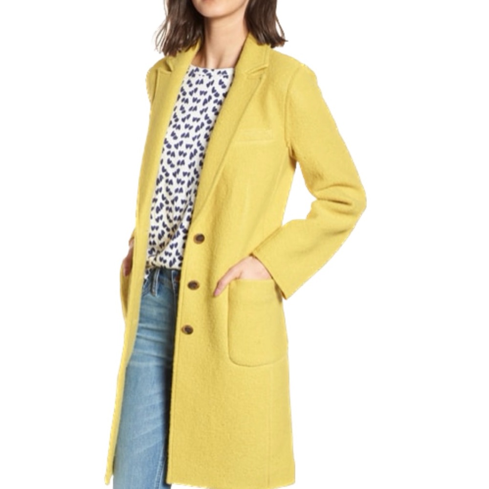 J. Crew Olga Wool Topcoat